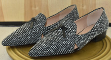 Usado, Mocassim Cole Haan Viola Skimmer Feminino Tamanho 11 B Preto/Branco Sapato Liso comprar usado  Enviando para Brazil