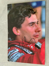 Ayrton senna signed for sale  BRAINTREE