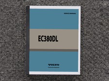 Escavadeira Volvo EC380DL manual de serviço de reparo comprar usado  Enviando para Brazil