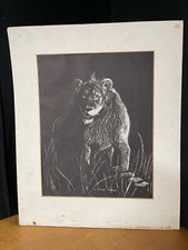 Vintage lion print for sale  Minneapolis