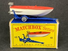Matchbox MB48-B: Barco esportivo e reboque (GPW) com caixa tipo D comprar usado  Enviando para Brazil