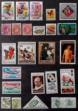 Znaczki Pocztowe Madagaskar Nigeria Rwanda Mongolia Inne 196 szt (336) na sprzedaż  PL