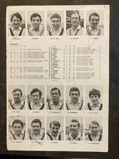 Cricket yorkshire autographs for sale  BUSHEY