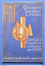 Pnf gioventù italiana usato  Vimodrone