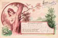 Grußkarte kinder natur gebraucht kaufen  Lindau (Bodensee)