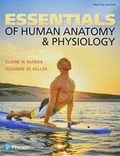 Essentials of Human Anatomy - Paperback, by Marieb Elaine; Keller - Very Good b comprar usado  Enviando para Brazil