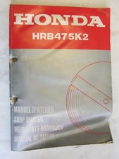 Honda werkstatt handbuch d'occasion  Expédié en Belgium