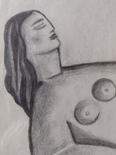 Joli dessin fusain d'occasion  Strasbourg-