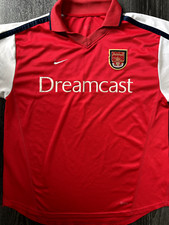 Camisa masculina grande original autêntica Nike Arsenal 2000/2001 Home comprar usado  Enviando para Brazil