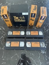 Godfather vhs box for sale  CHRISTCHURCH