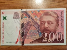 Billet 200 eiffel d'occasion Billet 200 eiffel d'occasion  Eysines