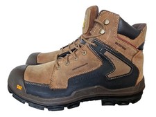 Usado, Botas de trabalho masculinas Caterpillar CAT chassi biqueira composta impermeável sapatos 13 W comprar usado  Enviando para Brazil