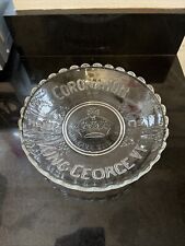 Coronation plate king for sale  HALIFAX