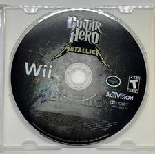 Guitar Hero: Metallica (Nintendo Wii, 2009) Somente disco - Testado e funcionando! comprar usado  Enviando para Brazil