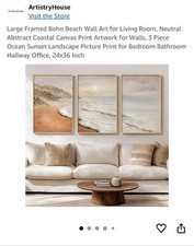 Large framed boho for sale  San Antonio