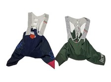 Bermuda DNA Pro Cycling Team Bib CONJUNTO DE 2 fabricada na Itália tamanho XS comprar usado  Enviando para Brazil