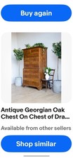 Antique georgian oak for sale  STOCKBRIDGE