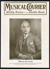 Capa traseira 1931 Mischa Levitzki foto correio musical moldura comprar usado Capa traseira 1931 Mischa Levitzki foto correio musical moldura comprar usado  Enviando para Brazil
