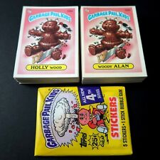 Usado, 1986 BALDE DE LIXO INFANTIL 4ª SÉRIE CONJUNTO COMPLETO 84 CARTÕES ADESIVOS + INVÓLUCRO OS4 comprar usado  Enviando para Brazil