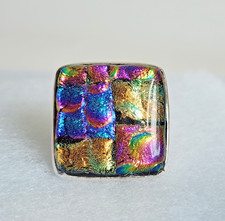 Sterling silver dichroic for sale  Scituate
