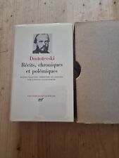 Pléiade dostoïevski récits d'occasion  Divonne-les-Bains