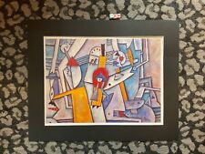 RARO DURINI GALLERY MILAN ART PRINT por ADOLFO NIGRO, Montado, Edição Limitada, usado comprar usado  Enviando para Brazil