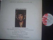 JOSE AUGUSTO | LOS MAS GRANDES EXITOS | ARGENTINA | LP | SUNG IN SPANISH comprar usado  Enviando para Brazil
