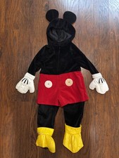 Fantasia Disney Store Vintage Mickey Mouse Pelúcia Deluxe Juventude Tamanho XXS comprar usado Fantasia Disney Store Vintage Mickey Mouse Pelúcia Deluxe Juventude Tamanho XXS comprar usado  Enviando para Brazil