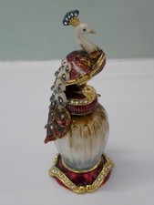 Treasured trinkets peacock for sale  SWINDON