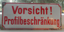 Vorsicht profilbeschränkung a gebraucht kaufen  Berlin