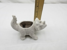 White ceramic triceratops for sale  Corning