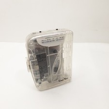 Reproductor de casete radio Clear Tech Prison cubierta de cinta Walkman. PROBADO FUNCIONAMIENTO. segunda mano  Embacar hacia Mexico