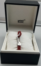 Montblanc rotes lederarmband gebraucht kaufen  Kronberg im Taunus