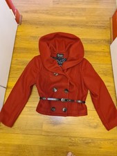 Manteau court rouge d'occasion  Versailles