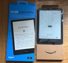 Amazon Kindle Paperwhite 11. generacji Signature Edition 32GB WiFi z pudełkiem i ołowianiem, używany na sprzedaż Amazon Kindle Paperwhite 11. generacji Signature Edition 32GB WiFi z pudełkiem i ołowianiem, używany na sprzedaż  Wysyłka do Poland