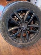 Roda Mini Black Cooper fabricante de equipamento original 17” 2016-2024 aro original de fábrica 86251A. TODOS OS QUATRO! comprar usado  Enviando para Brazil