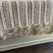 Hand crocheted throw for sale  Cabot