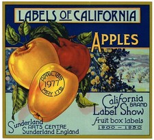 Apple crate art for sale  Yucca Valley