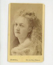 Usado, Foto vintage CDV Helen Tracy da atriz de teatro e cinema mudo Howell comprar usado  Enviando para Brazil