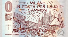Banconota euro zerosouvenir usato  Bergamo