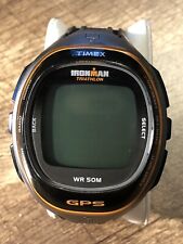 Timex Ironman Triathlon Indiglo relógio masculino GPS WR 50M não testado comprar usado  Enviando para Brazil