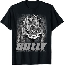 NOVA CAMISETA LIMITADA Bully Bully Bully American Bully Clothing Pit Bull P-3XL, usado comprar usado  Enviando para Brazil
