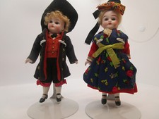 GEBRUDER KOHNLENZ 6" BONECAS BISQUE (PAR) BOCA FECHADA Caixa Original Olhos de Vidro comprar usado  Enviando para Brazil