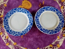 Assiettes plates digoin d'occasion  France