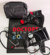 Estetoscópio médico Prestige + esfigmomanômetro + estojo de transporte + chapéu meias tote comprar usado  Enviando para Brazil