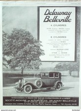 Publicite auto delaunay d'occasion  Carpentras