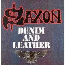 Saxon denim leather for sale  UK