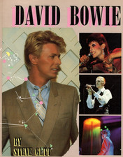 Livro David Bowie 1985 Ziggy Stardust Steve Gett Cherry Lane Aladdin Sane Bio comprar usado  Enviando para Brazil