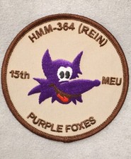 Patch USMC Marine: esquadrão de helicóptero médio 364 - HMM-364. 15º MEU - bronzeado comprar usado  Enviando para Brazil