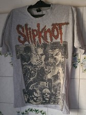 Shirt slipknot white usato  Italia